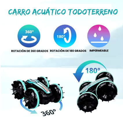 Carro Acuático Todoterreno + PULSERA SENSOR