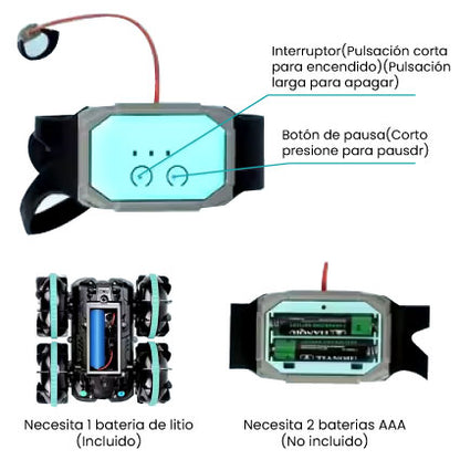 Carro Acuático Todoterreno + PULSERA SENSOR